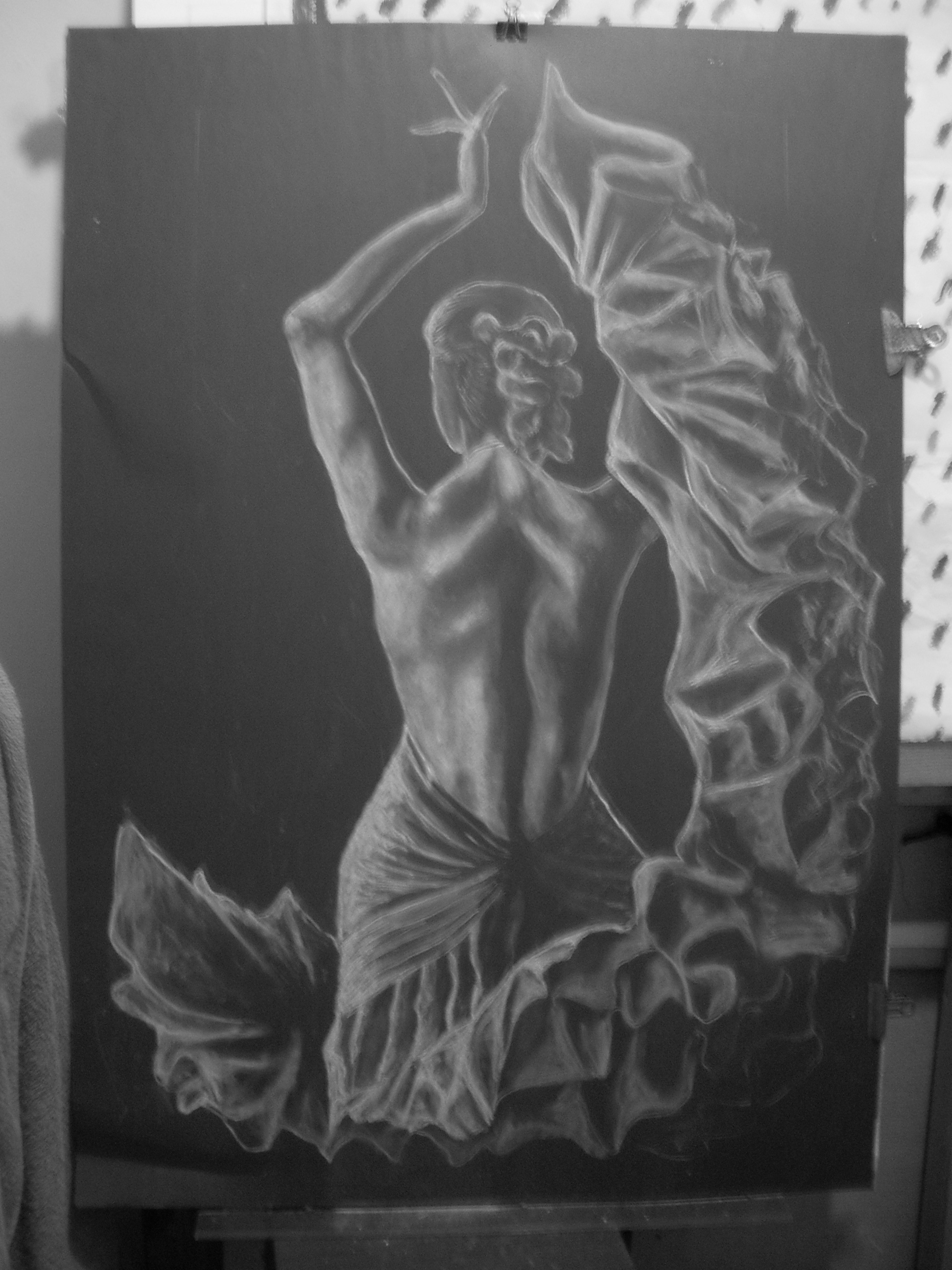 Bailadora de flamenco