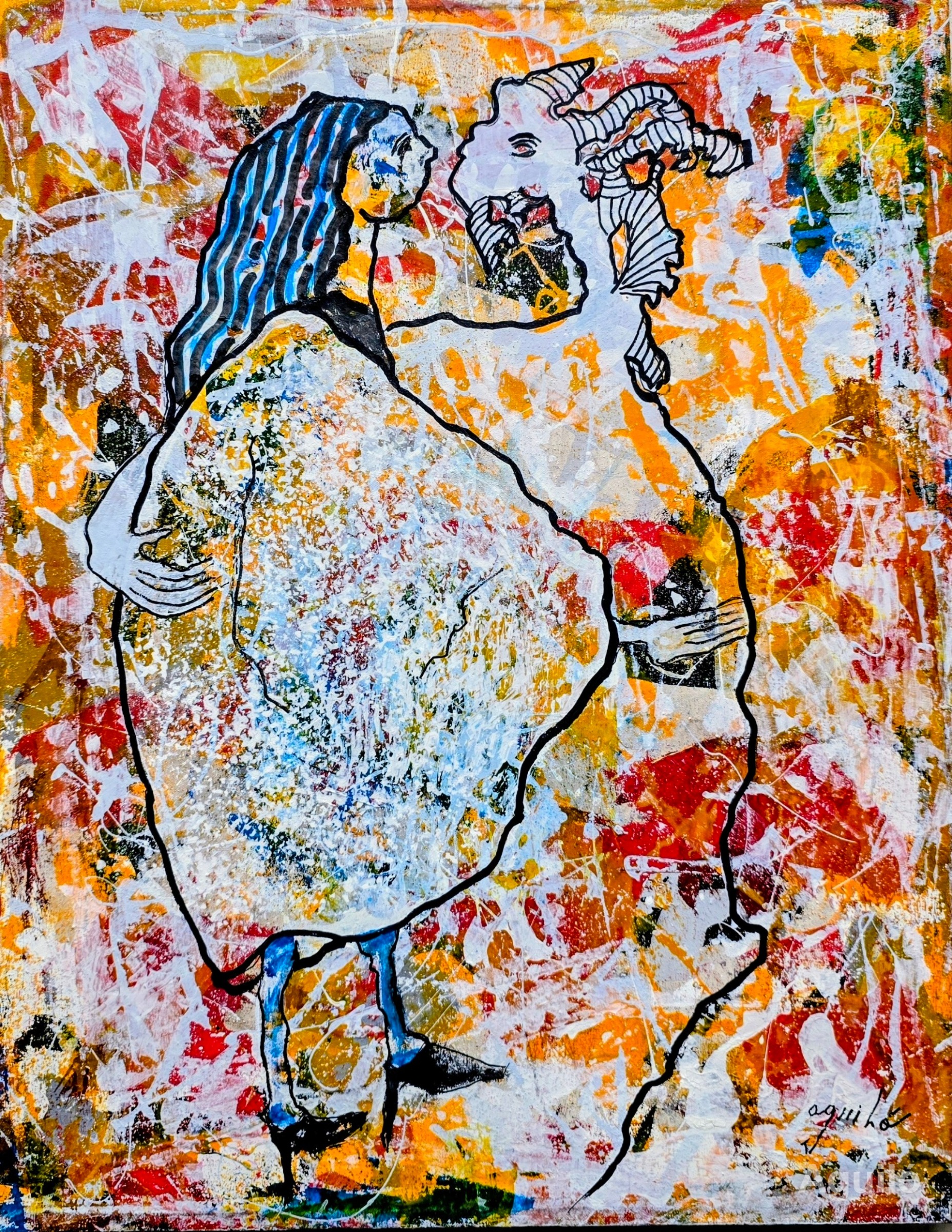 La artista y su fantasma