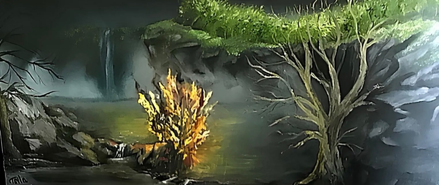 The Elements (Inv:TEM-33216br)120x55cm